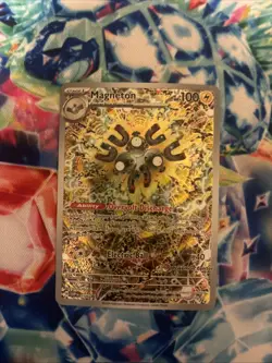 Magneton 159 Pokemon Center Stamp TCG SVP Surging Sparks Black Star Promo - Image 1