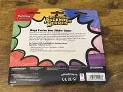 Pokemon Mega Evolution Ascended Heros Tech Sticker Collection Charizard - Image 2