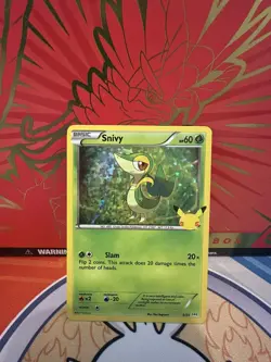 Pokemon Snivy Holo Mcdonalds Promo 2021 - 5/25 - Image 1