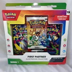 Pokemon TCG: First Partner Illustration Collection Series 1 New Sealed In Hand - Image 1