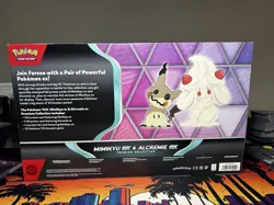 Mimikyu ex & Alcremie EX - Premium Pokemon Collection Box - Sealed In Hand - Image 2