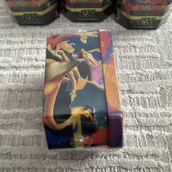 Pokemon Mega Charizard EX Tins Lot of 4 Y New Sealed - Image 5