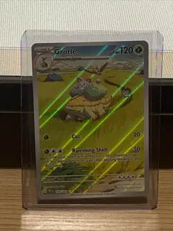 Pokemon Grotle 164/162 SV05 Temporal Forces Illustration Rare Stage 1 120 HP - Image 1