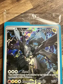 Pokemon TCG Ascended Heroes ETB N’s Zekrom 031 Black Star Promo - SEALED - Image 4