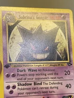 Sabrina's Gengar 29/132 Gym Challenge 1st Edition⭐Non-Holo-Rare⭐LP😱🔥 - Image 4