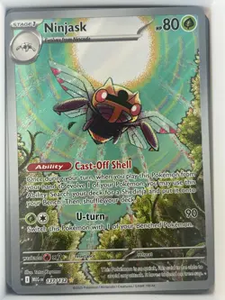 Ninjask 137/132 Illustration Rare Mega Evolution Pokemon LP - Image 1
