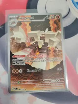 Pokemon TCG Garganacl - 147/132 - ME01: Mega Evolution - Illustration Rare - NM - Image 1