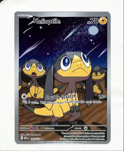 Helioptile 143/132 Illustration Rare Mega Evolution Pokemon - Image 1
