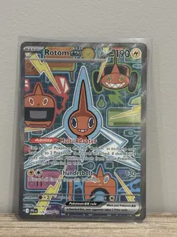 Rotom ex 126/094 SIR Full Art Holo Pokemon Mega Evolution Phantasmal Flames - Image 1