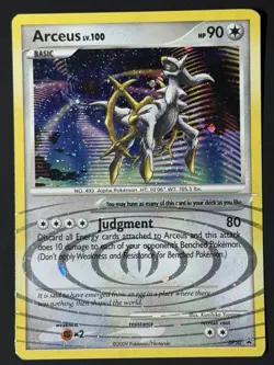 Arceus DP50 Holo Promo Diamond and Pearl Promos Pokemon English LP - Image 1