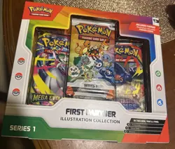Pokemon TCG First Partner Illustration Collection Series 1 New Sealed - Image 1