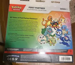 Pokemon TCG First Partner Illustration Collection Series 1 New Sealed - Image 2