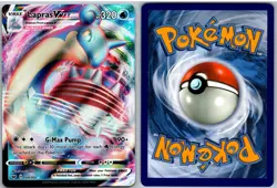 Lapras VMAX 050/202 Holo VMAX Rare Sword & Shield Pokemon NM - Image 3