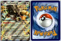 Bouffalant ex 077/086 Double Rare SV: White Flare Pokemon NM - Image 3