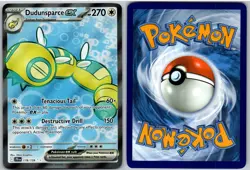 Dudunsparce ex 178/159 Ultra Rare Journey Together Pokemon NM - Image 3