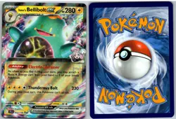 Iono's Bellibolt ex 053/159 Double Rare Journey Together Pokemon NM - Image 3