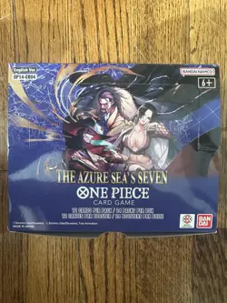 One Piece TCG OP-14 The Azure Sea’s Seven Booster Box English New - Unsealed - Image 1
