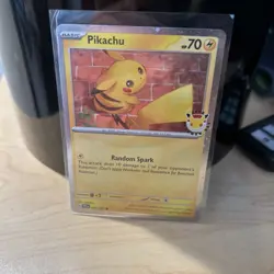 Pikachu - (Cosmo Holo) Promo Miscellaneous Cards & Products 051/162 NM - Image 1