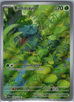 Bulbasaur 166/165 SV: Scarlet & Violet 151 - Pokemon Card - NM - Image 1