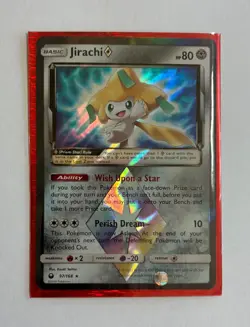 Pokemon Celestial Storm Jirachi Holo Rare Card 97/168 NM - Image 1