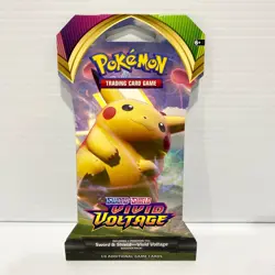 1x Sealed Pokemon TCG Card Vivid Voltage Sleeved Booster Pack - Sword & Shield - Image 1