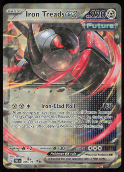 Pokemon - Iron Threads ex 066/091 - Paldean Fates - Double Rare Card NM - Image 1
