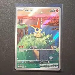 Pokemon Victini 208 SVP Scarlet & Violet Promo Basic 80 HP Holo English Card - Image 3