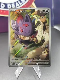 N's Zorua 189 Sv: Scarlet & Violet Promo Cards Holo - Image 1