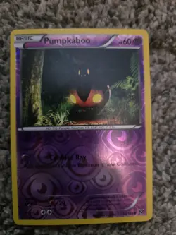 Pokemon Pumpkaboo Reverse Holo XY 56/146 Basic 60 HP Confuse Ray Card - Image 1