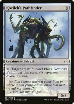 KOZILEK'S PATHFINDER X 4 N/M- OATH OF GATEWATCH MAGIC THE GATHERING - Image 1