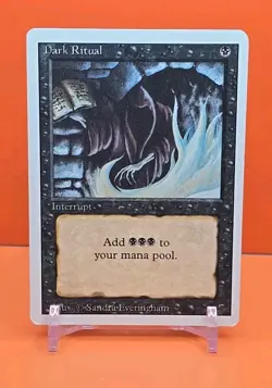 ⚫⚫⚫ 1994 MAGIC The Gathering DARK RITUAL REVISED 3RD EDITION NEAR MINT ⚫⚫⚫ - Image 1