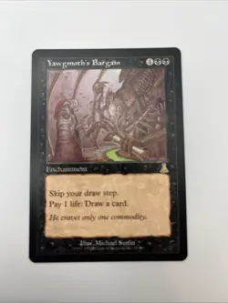 Yawgmoth’s Bargain Urza’s Destiny 1999 Near Mint Mtg Magic The Gathering - Image 5