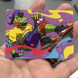 Mondo Gecko Art Series MTG Teenage Mutant Ninja Turtles 26/54 NM +Bonus FREESHIP - Image 1