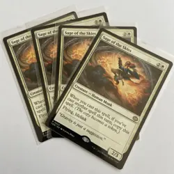 MTG - X4 Sage of the Skies - 0022 Tarkir Dragonstorm Rare NM - Image 1