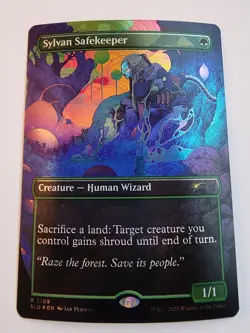 Sylvan Safekeeper (Galaxy Foil) Secret Lair Drop Foil - Image 1