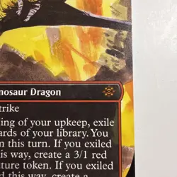 Bonehoard Dracosaur [Lost Caverns of Ixalan] MTG #0321 NM Borderless - Image 4