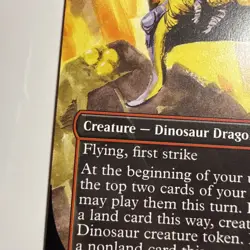 Bonehoard Dracosaur [Lost Caverns of Ixalan] MTG #0321 NM Borderless - Image 5