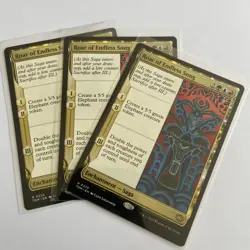 MTG - X3 Roar of Endless Song - 0220 Tarkir Dragonstorm Rare NM - Image 1