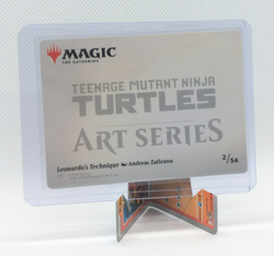 MTG - Leonardo's Technique - 2/54 Art Series: TMNT - Image 2