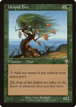 Utopia Tree - MtG Invasion - R219 NM 2000 - Image 1