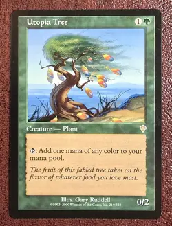 Utopia Tree - MtG Invasion - R219 NM 2000 - Image 2