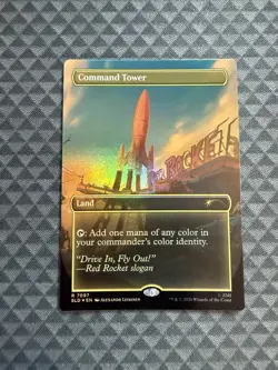 MTG Command Tower #7097 Foil Rare Secret Lair Drop Series (SLD) - Image 1