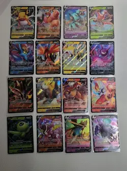Pokemon V Lot Of 16 Riachu Zapdos Entei Celebi - Image 1