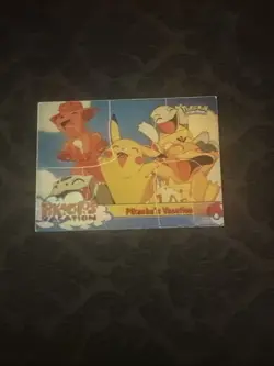 1999 Pokemon TCG Pikachu's Vacation Pokemon Topps #42~Holo Foil - Image 1