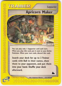 Apricorn Maker 121/144 Uncommon Skyridge Pokemon Near Mint - Image 1
