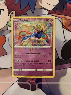 Zacian 082/185 Vivid Voltage Amazing Rare Holo Pokemon TCG - NM/MT - Image 1