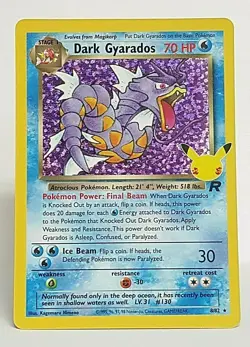 Dark Gyarados 8/82 Holo Rare Classic Pokemon Celebrations NM/MINT - Image 1