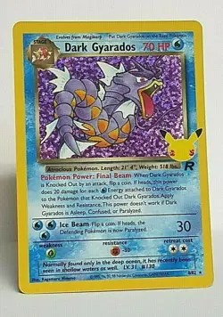Dark Gyarados 8/82 Holo Rare Classic Pokemon Celebrations NM/MINT - Image 2