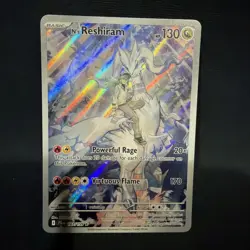 Pokemon TCG N's Reshiram Holo Card 167/159 Sv09: Journey Together Illustration - Image 2
