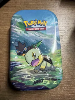Pokemon TCG: Sinnoh Stars Mini Tin | Turtwig & Luxray Empty Tin - Image 1